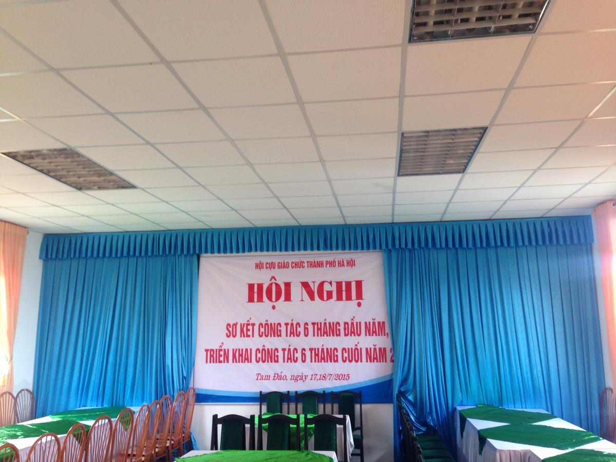 Khach San Cay Thong Hotel Tam Ðảo Eksteriør billede